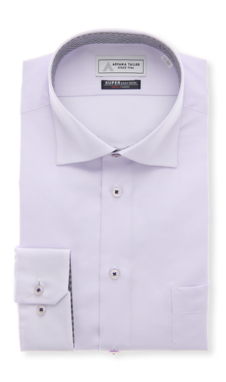 ワイドカラーワイシャツ【播州織】