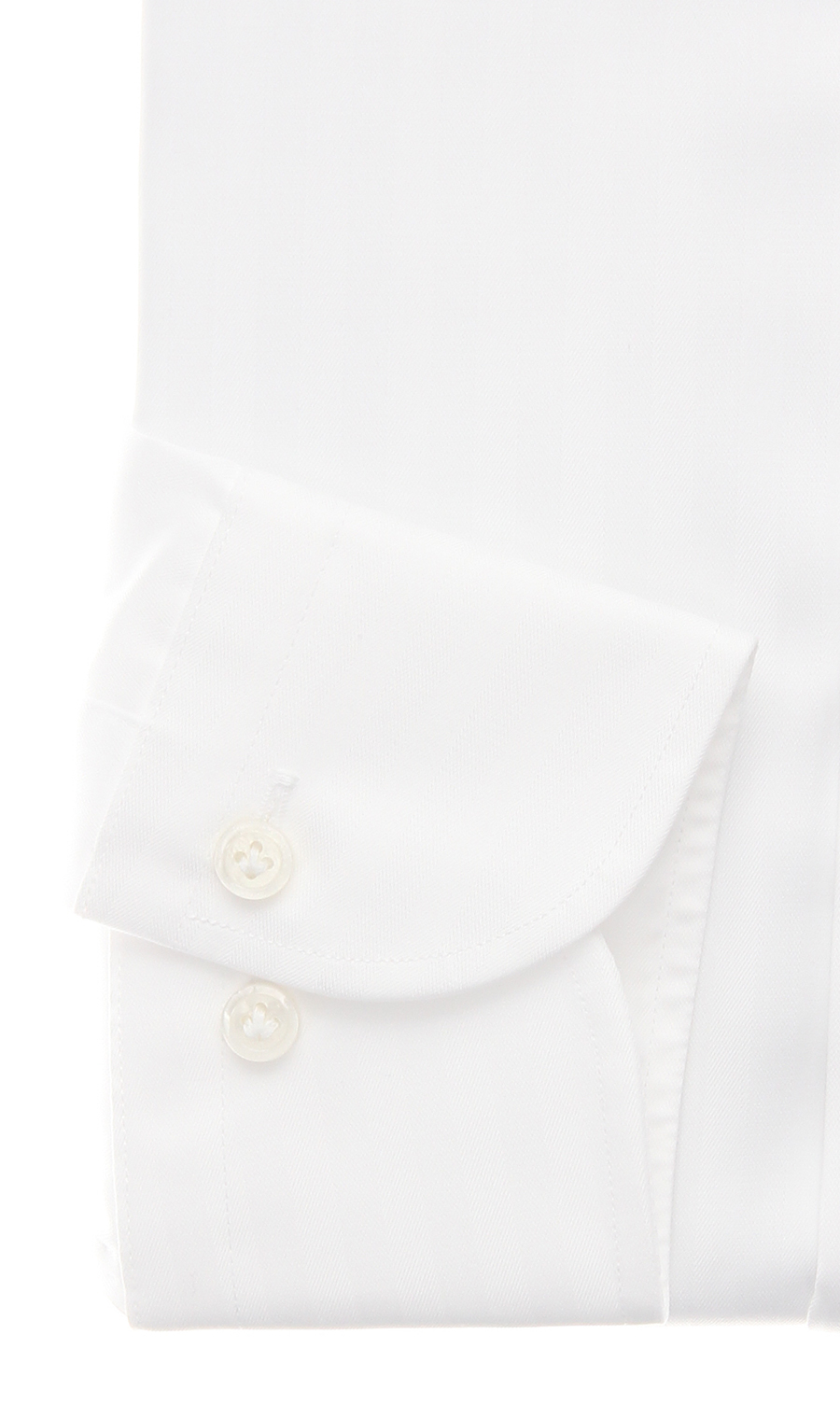 ワイドカラースタイリッシュワイシャツ ホワイト 首周り:37cm,裄丈:82cm