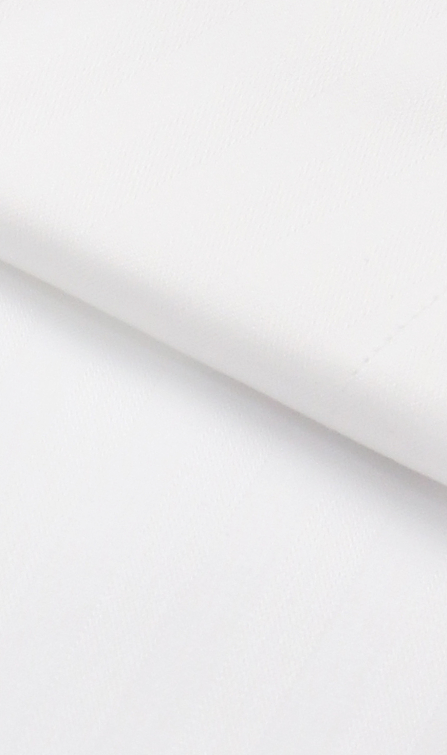 ワイドカラースタイリッシュワイシャツ ホワイト 首周り:37cm,裄丈:82cm