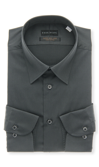 Regular color stylish dress shirt