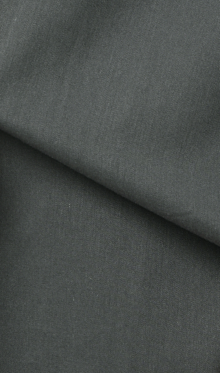 レギュラーカラースタイリッシュワイシャツ グレー 首周り:37cm,裄丈:82cm