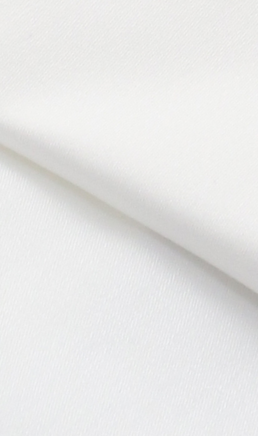 レギュラーカラースタイリッシュワイシャツ ホワイト 首周り:37cm,裄丈:82cm