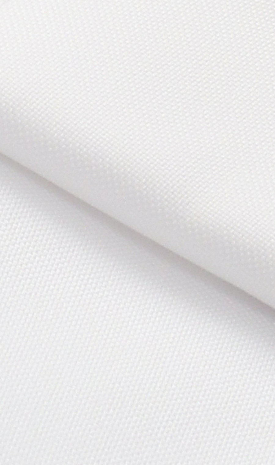 ボタンダウンスタイリッシュワイシャツ ホワイト 首周り:37cm,裄丈:82cm