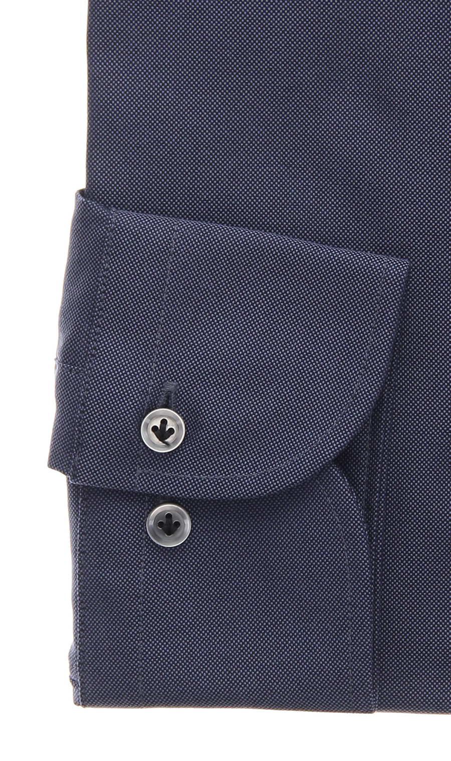 ワイドカラースタイリッシュワイシャツ ネイビー 首周り:37cm,裄丈:82cm