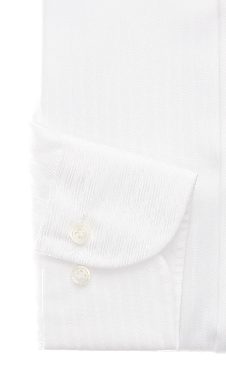 ワイドカラースタイリッシュワイシャツ ホワイト 首周り:37cm,裄丈:82cm