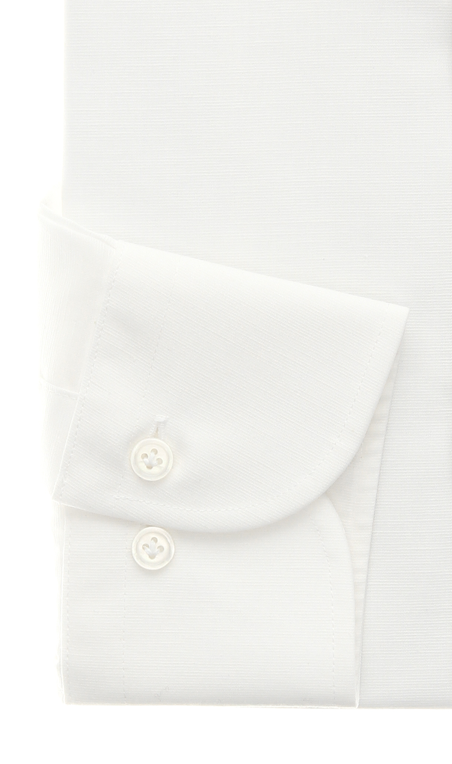 ワイドカラーワイシャツ【涼】【LINEN BREND】 ホワイト 首周り:37cm,裄丈:82cm