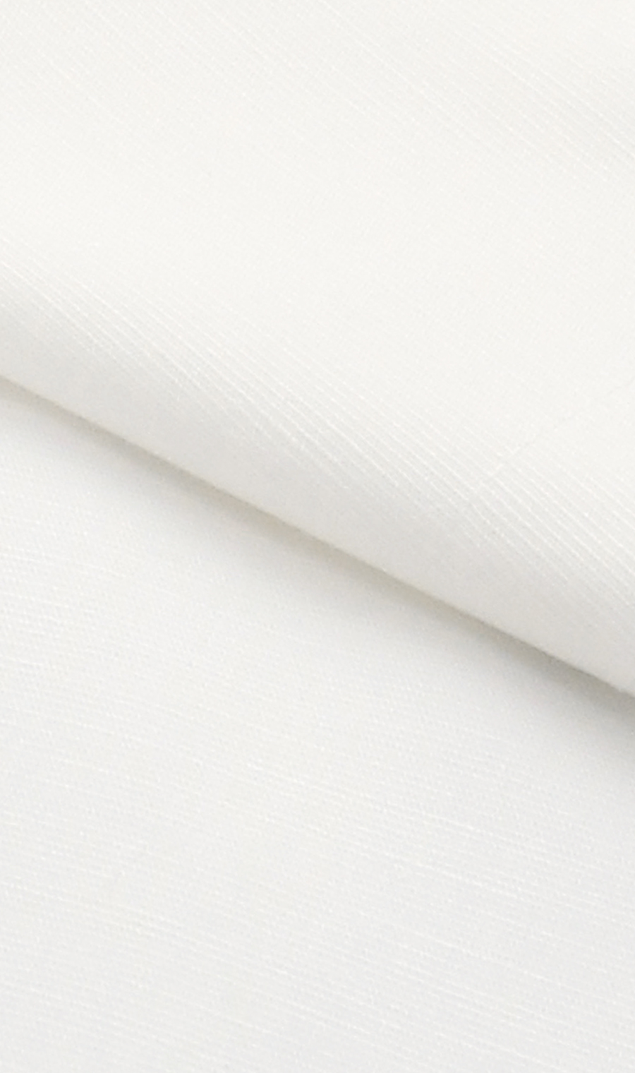 ワイドカラーワイシャツ【涼】【LINEN BREND】 ホワイト 首周り:37cm,裄丈:82cm