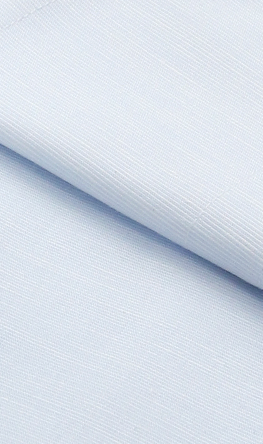 ワイドカラーワイシャツ【涼】【LINEN BREND】 サックス 首周り:41cm,裄丈:82cm