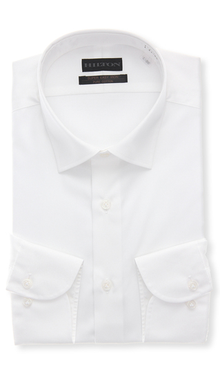 ワイドカラーワイシャツ【PURE COTTON】