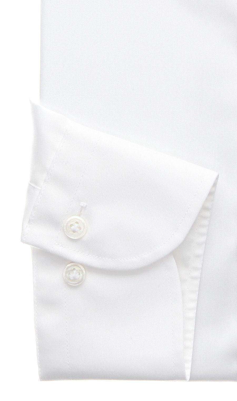 ワイドカラーワイシャツ【PURE COTTON】 ホワイト 首周り:37cm,裄丈:82cm