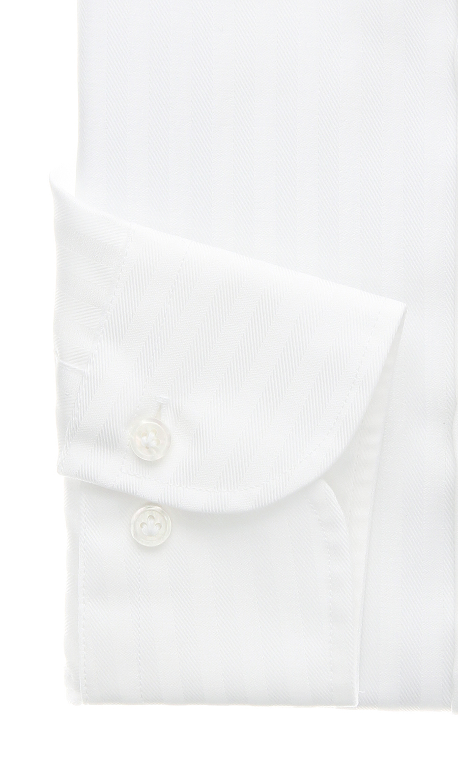 ワイドカラーワイシャツ【PURE COTTON】 ホワイト 首周り:37cm,裄丈:82cm
