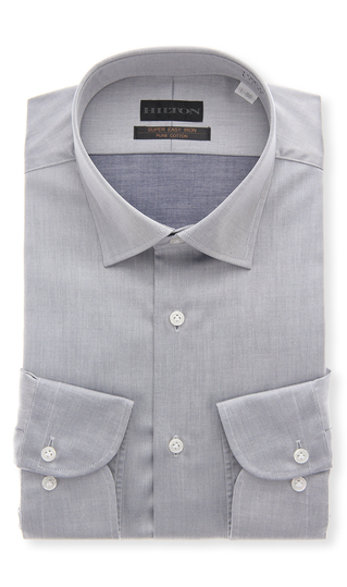 ワイドカラーワイシャツ【PURE COTTON】