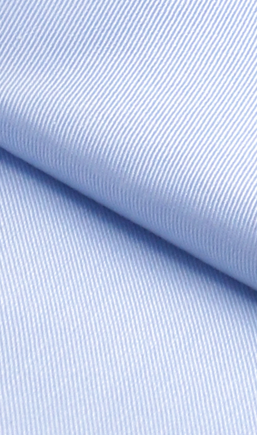レギュラーカラーワイシャツ【PURE COTTON】 ブルー 首周り:37cm,裄丈:82cm