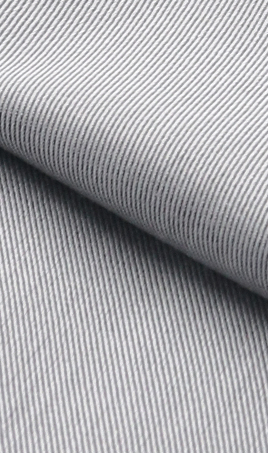 ワイドカラーワイシャツ【PURE COTTON】 グレー 首周り:37cm,裄丈:82cm