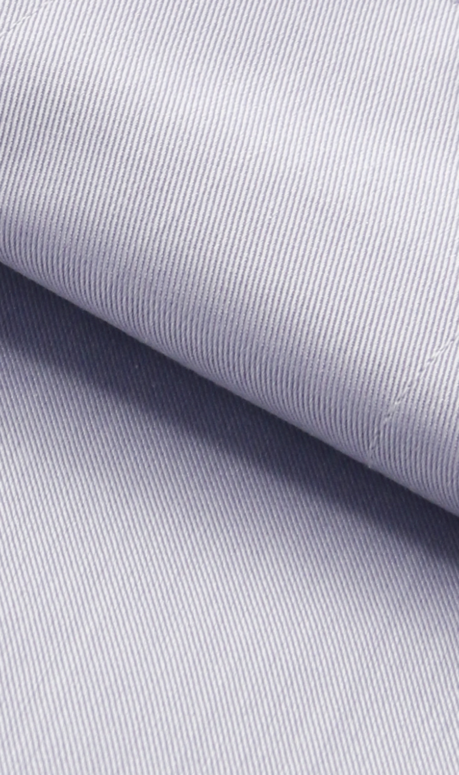 ワイドカラーワイシャツ【PURE COTTON】 パープル 首周り:37cm,裄丈:82cm