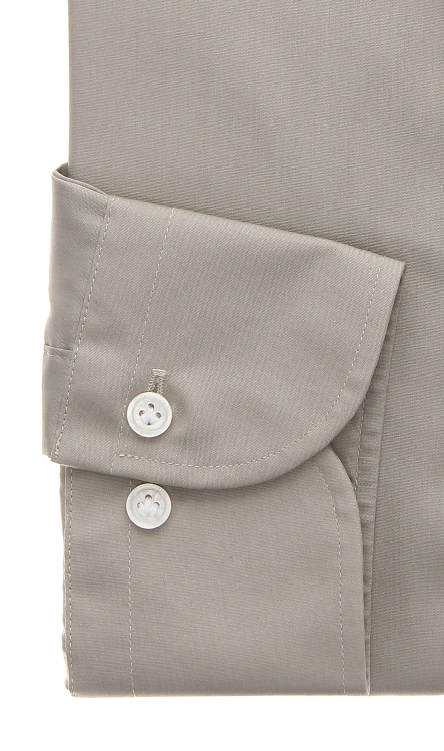 ワイドカラーワイシャツ【PURE COTTON】 ベージュ 首周り:37cm,裄丈:82cm