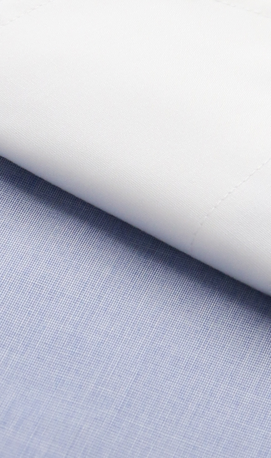 クレリックワイシャツ【PURE COTTON】 ネイビー 首周り:37cm,裄丈:82cm
