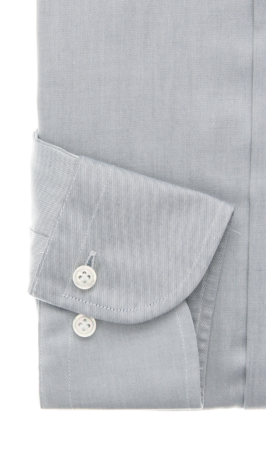 ワイドカラースタイリッシュワイシャツ グレー 首周り:37cm,裄丈:82cm