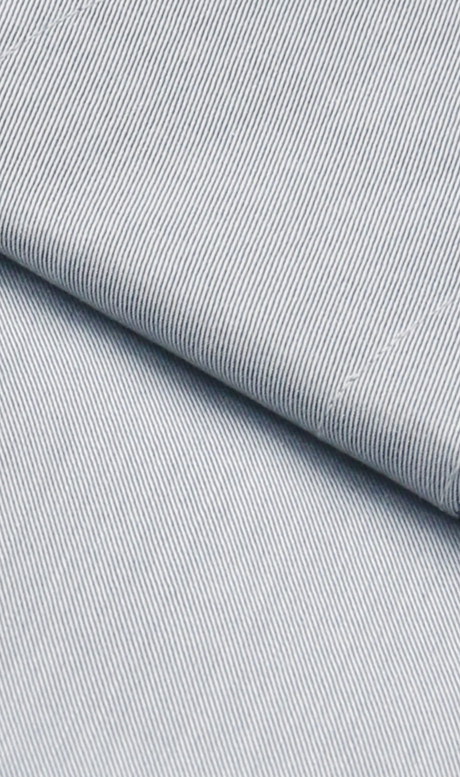 ワイドカラースタイリッシュワイシャツ グレー 首周り:37cm,裄丈:82cm