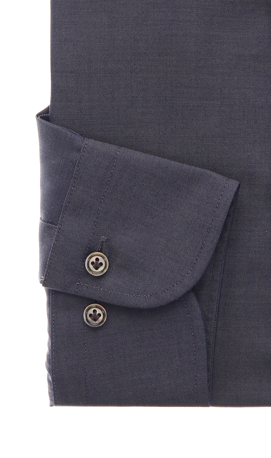 ワイドカラースタイリッシュワイシャツ ネイビー 首周り:37cm,裄丈:82cm