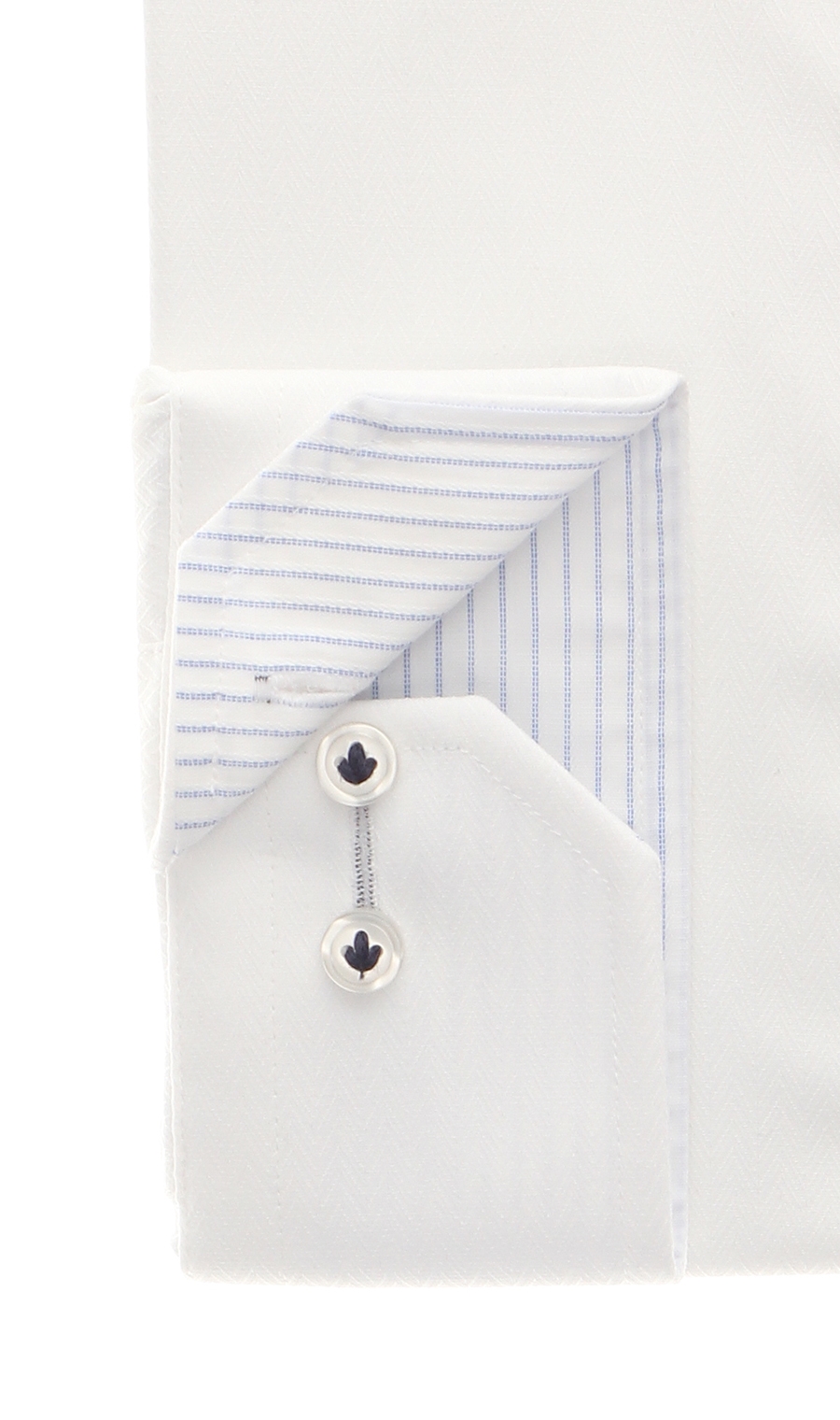 ワイドカラースタイリッシュワイシャツ《TioTio PREMIUM》 ホワイト 首周り:37cm,裄丈:88cm