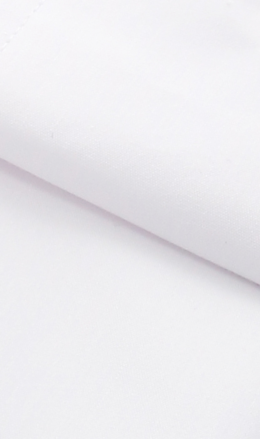 レギュラーカラーワイシャツ【白無地】【CONTROLα】 ホワイト 首周り:37cm,裄丈:78cm