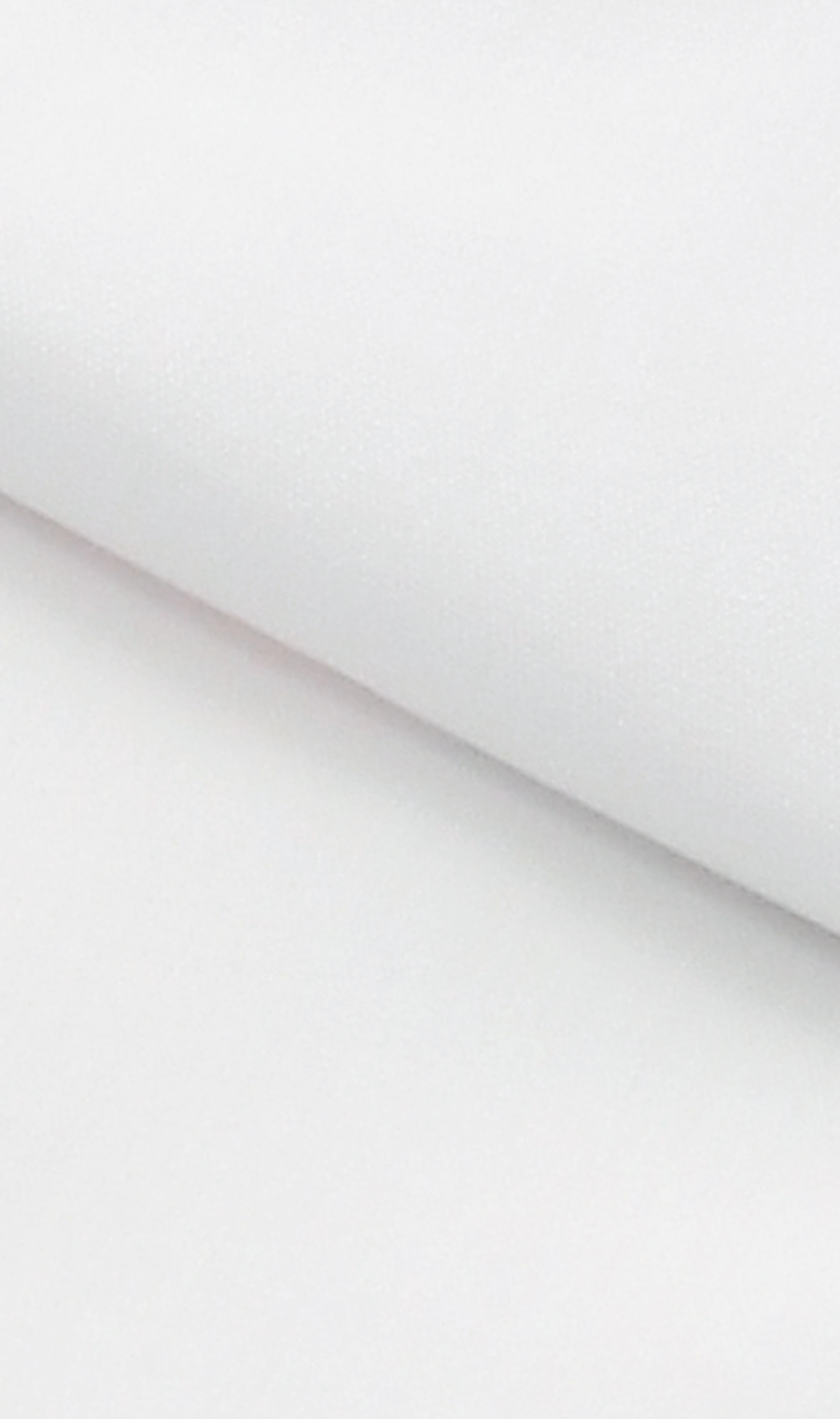 レギュラーカラースタイリッシュワイシャツ【白無地】【CONTROLα】 ホワイト 首周り:37cm,裄丈:78cm