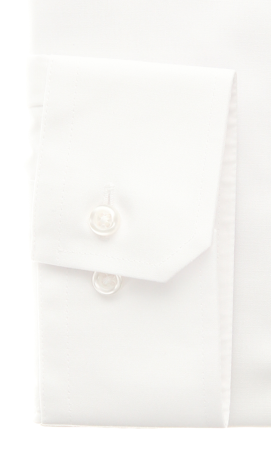 标准领时尚衬衫 【NON IRONMAX】 【白色素色】 白色颈围:37cm,袖长:78cm