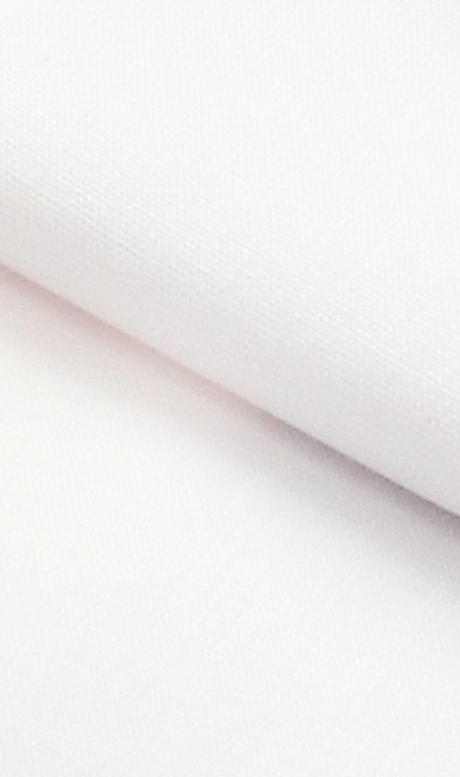 レギュラーカラースタイリッシュワイシャツ【白無地】【PT-9】 ホワイト 首周り:37cm,裄丈:78cm