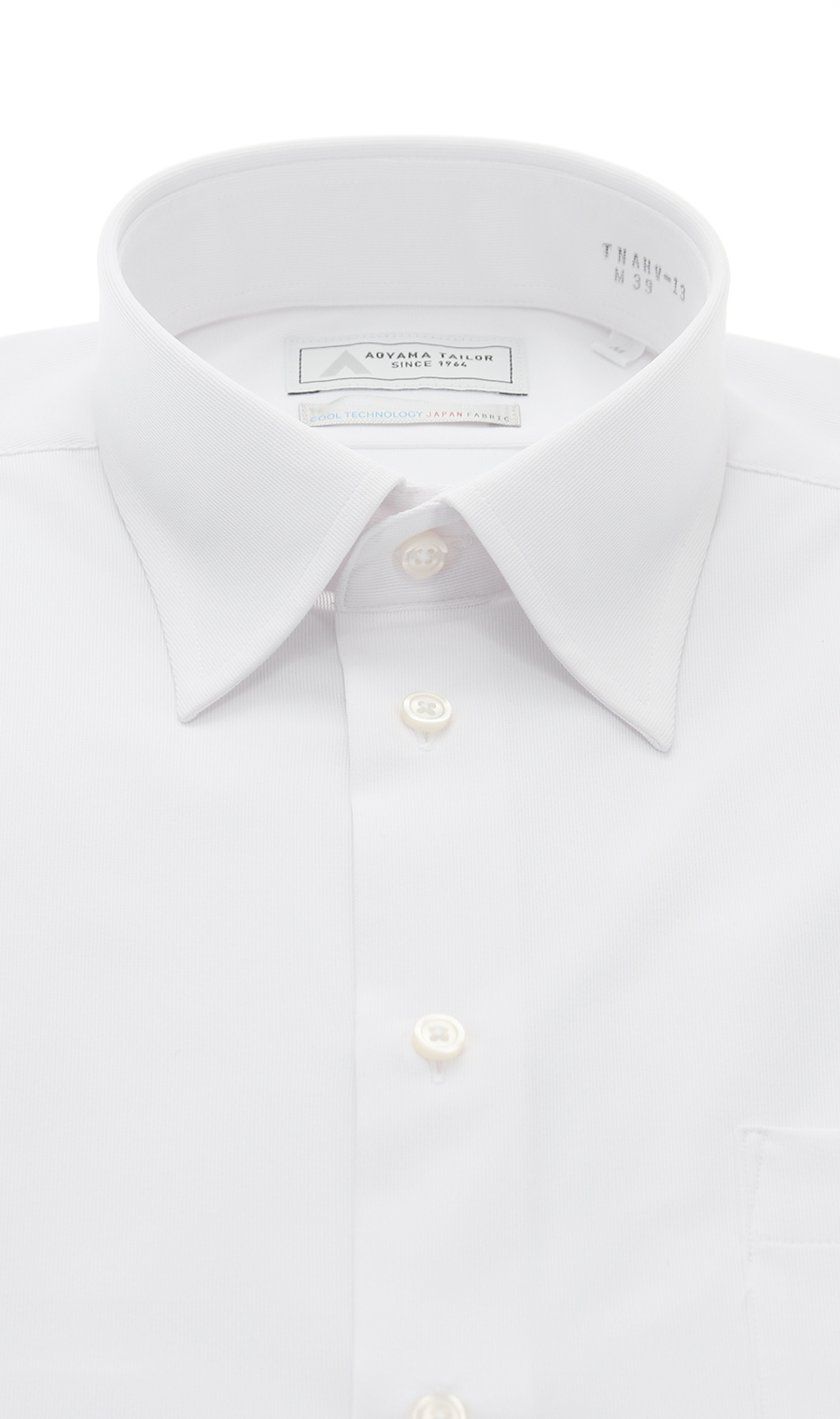 レギュラーカラーワイシャツ【半袖】【NON IRONTECH】【＃すごシャツ】 ホワイト 首周り:37cm,裄丈:00