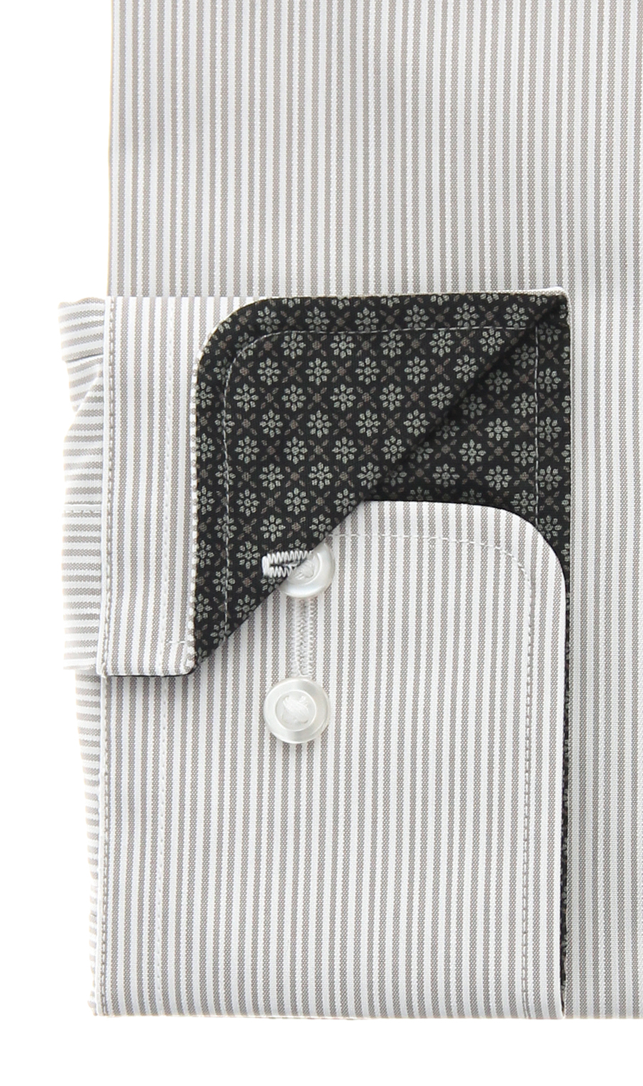 レギュラーカラースタンダードワイシャツ【スモール】 ベージュ 首周り:37cm,裄丈:74cm