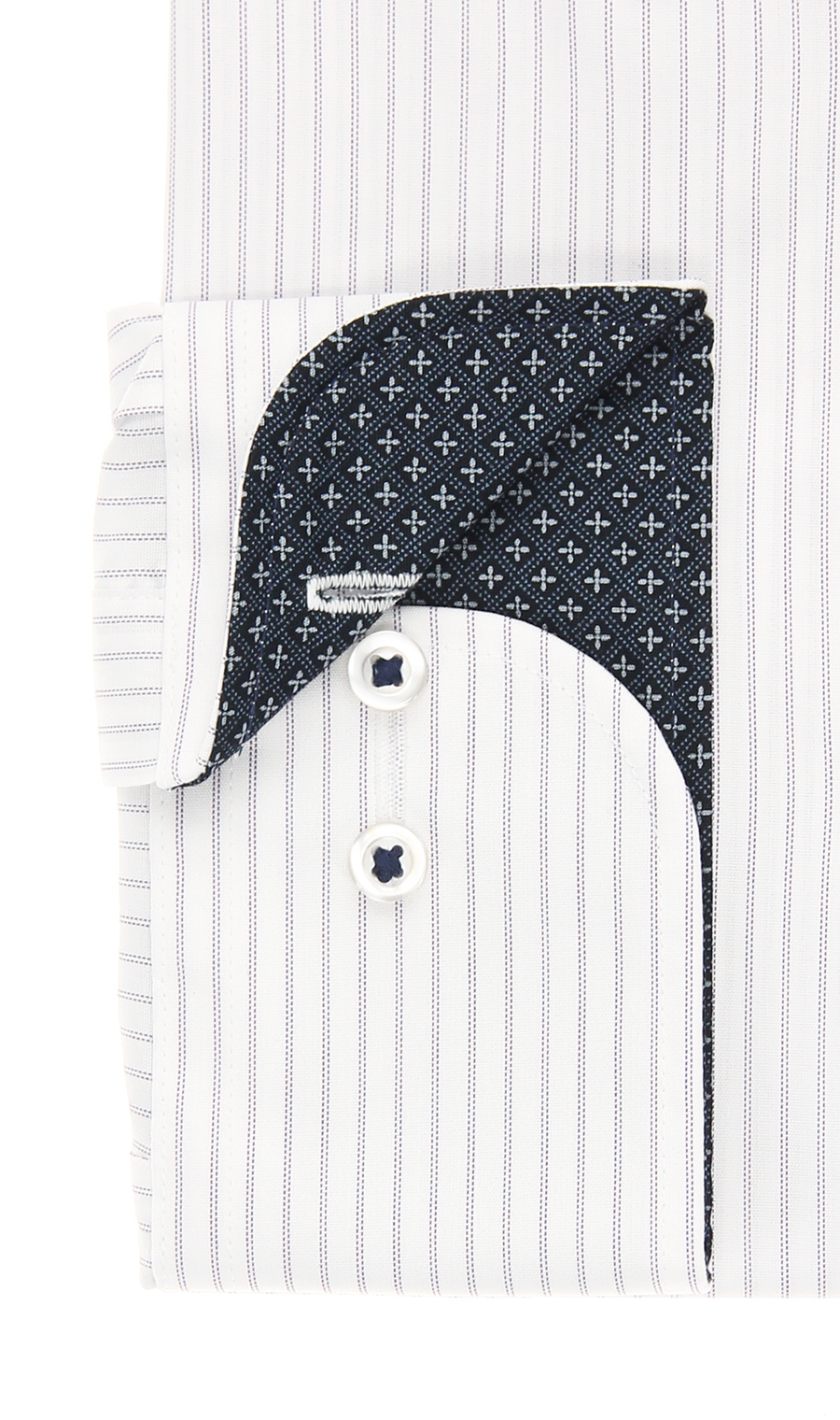 ボタンダウンスタンダードワイシャツ【キング&トール】 パープル 首周り:49cm,裄丈:84cm