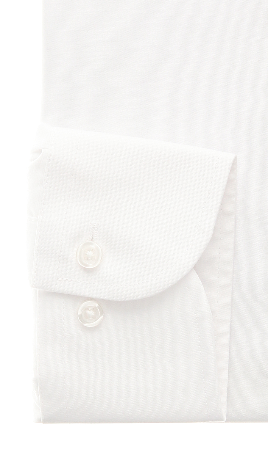 ボタンダウンスタンダードワイシャツ【NON IRONMAX】【白無地】 ホワイト 首周り:37cm,裄丈:78cm