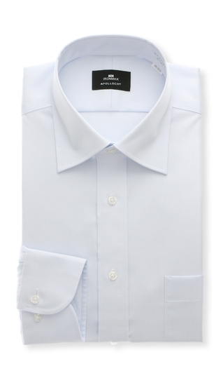 ワイドカラースタンダードワイシャツ【キング&トール】【NON IRONMAX】