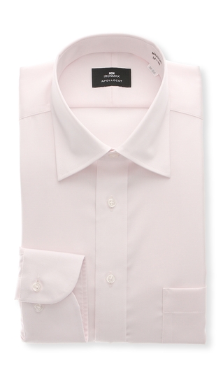 ワイドカラースタンダードワイシャツ【キング&トール】【NON IRONMAX】