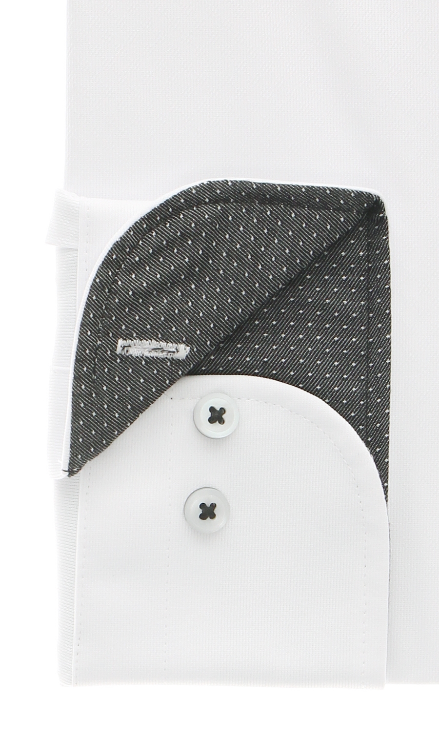 レギュラーカラースタンダードワイシャツ【NON IRONTECH】【#すごシャツ】 ホワイト 首周り:37cm,裄丈:78cm