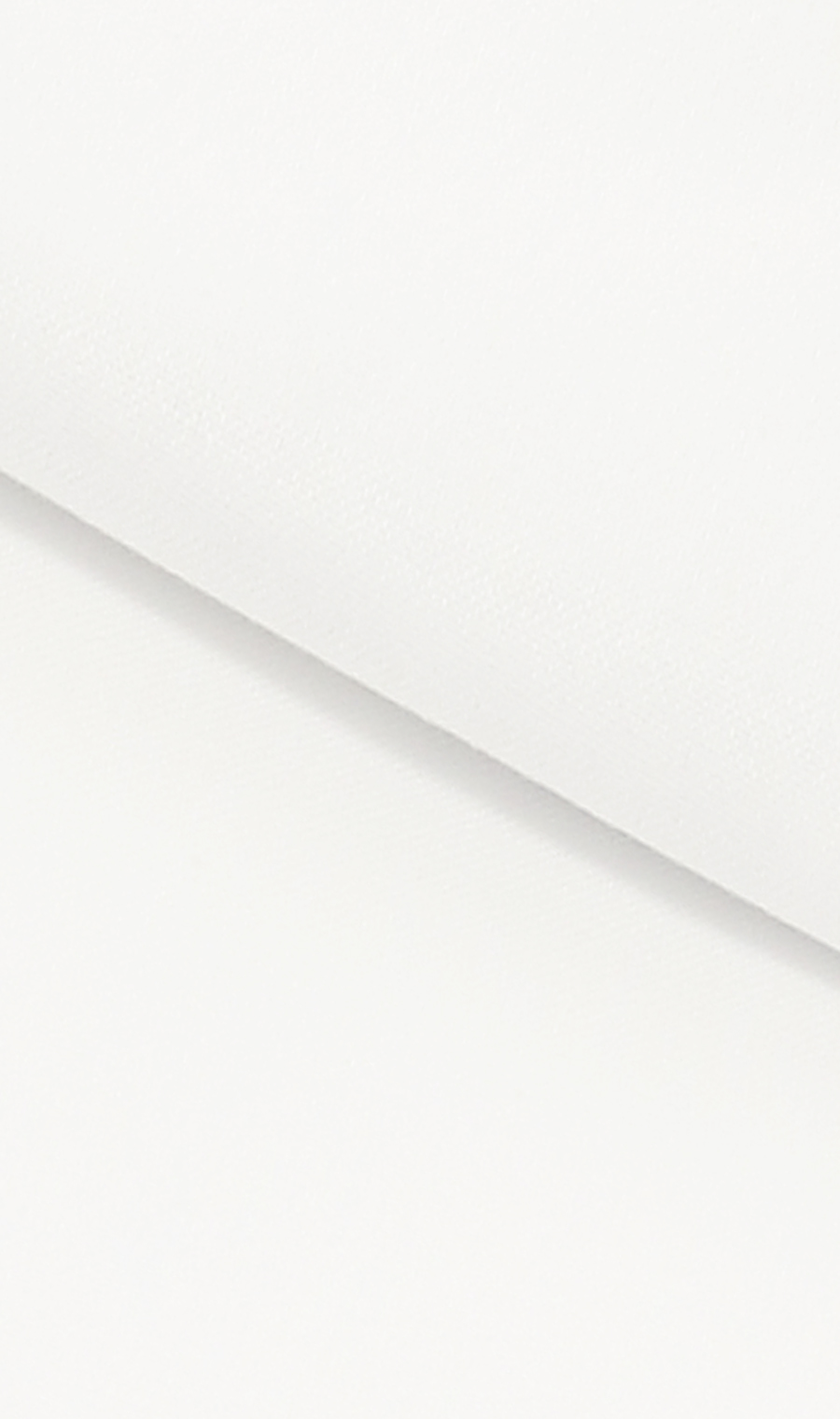 レギュラーカラースタンダードワイシャツ【白無地】 ホワイト 首周り:37cm,裄丈:78cm