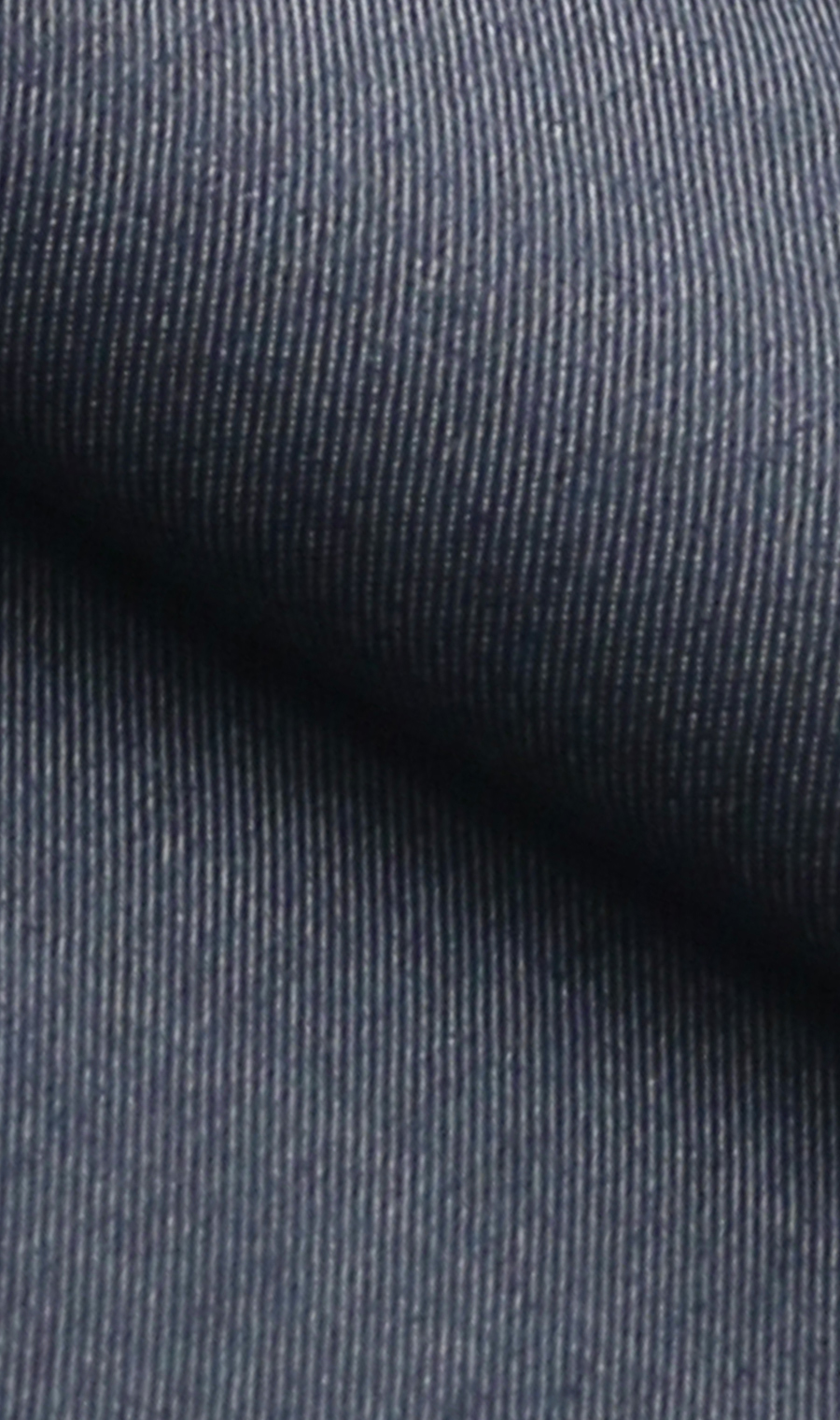 ワイドカラースタンダードワイシャツ【WOOL BLEND】 ネイビー 首周り:37cm,裄丈:82cm