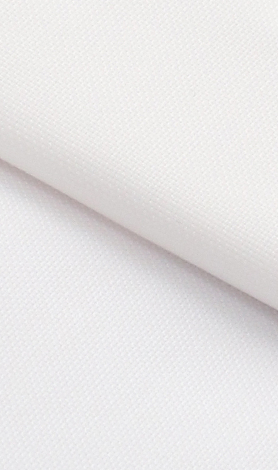 レギュラーカラーワイシャツ【WOOL BLEND】 ホワイト 首周り:37cm,裄丈:82cm