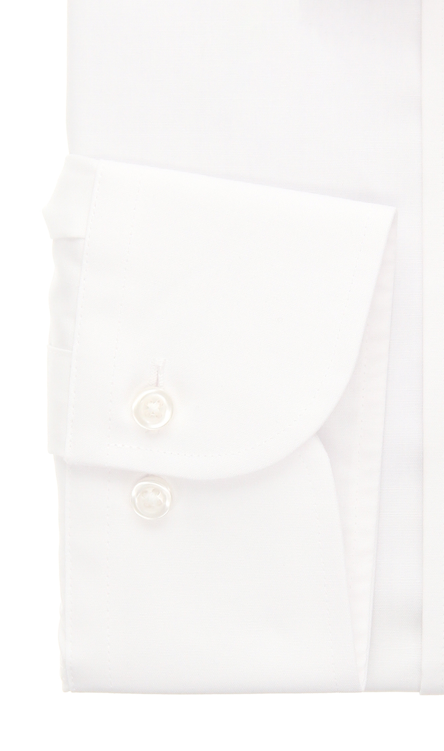 レギュラーカラースタンダードワイシャツ【キング&トール】【NON IRONMAX】【白無地】 ホワイト 首周り:45cm,裄丈:80cm