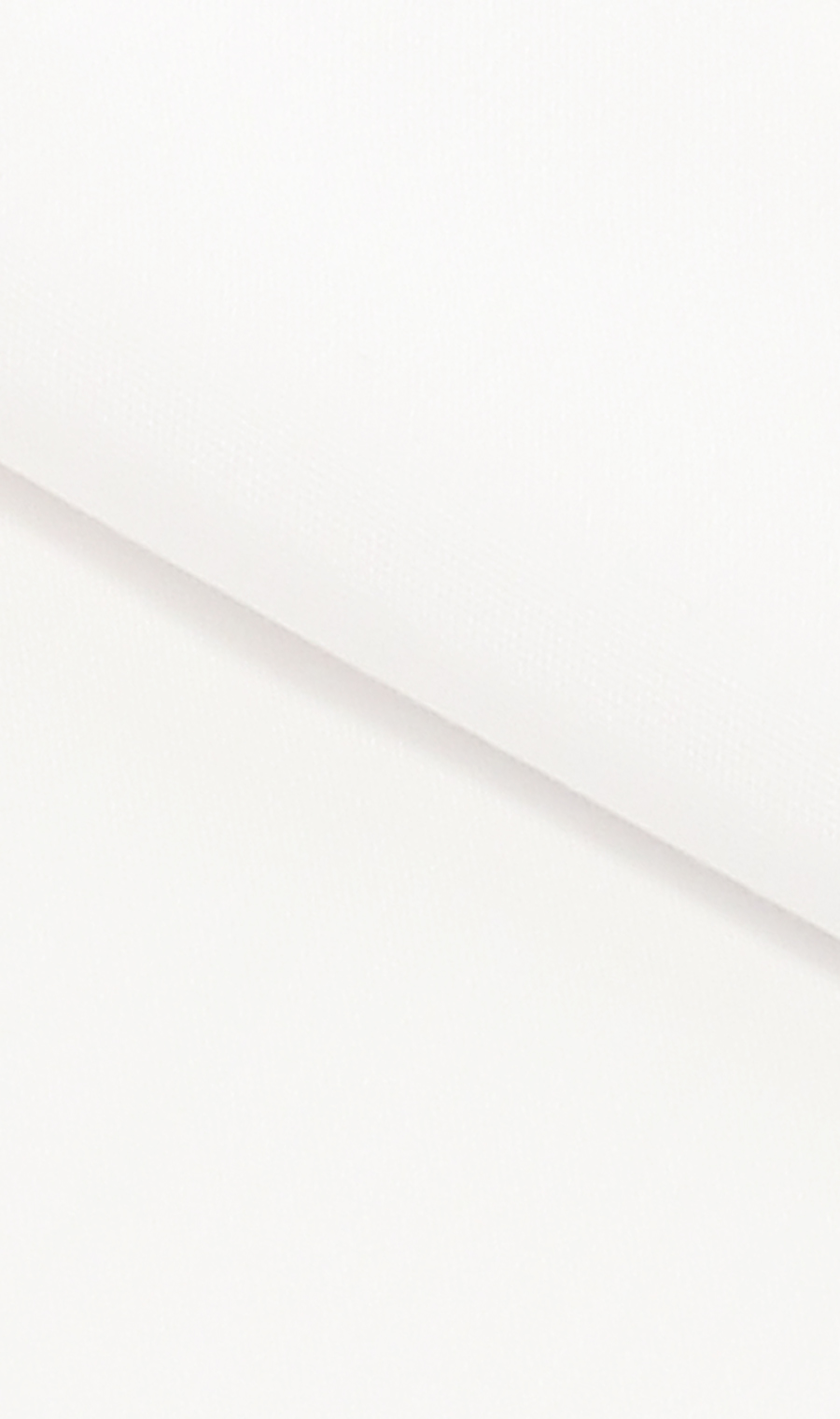 レギュラーカラースタンダードワイシャツ【COTTON∞】 ホワイト 首周り:37cm,裄丈:76cm