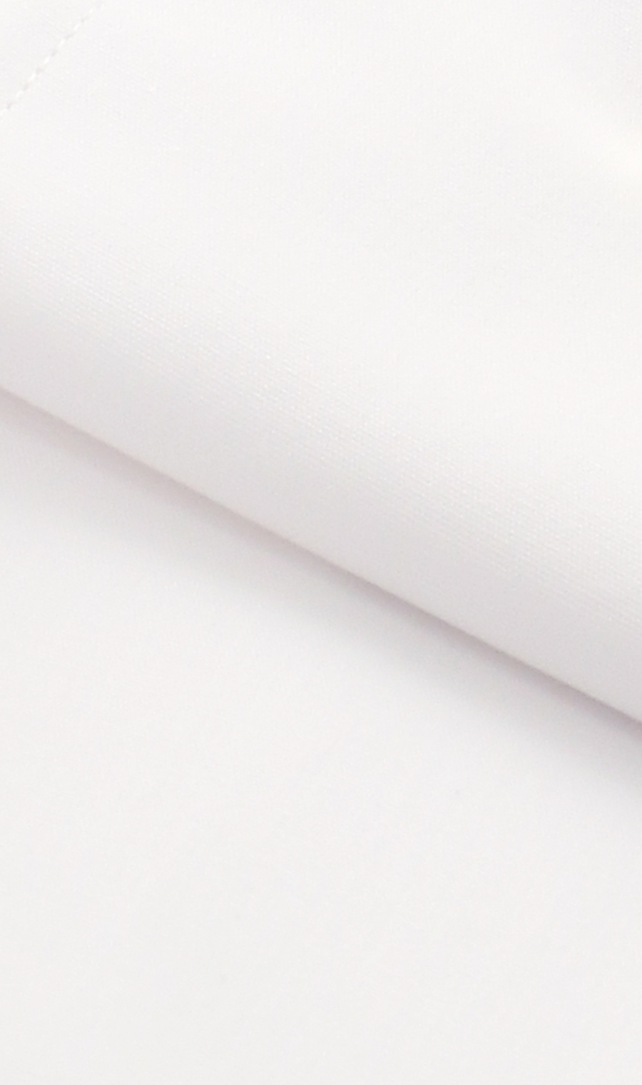 レギュラーカラースタンダードワイシャツ【COTTON∞】 ホワイト 首周り:37cm,裄丈:76cm