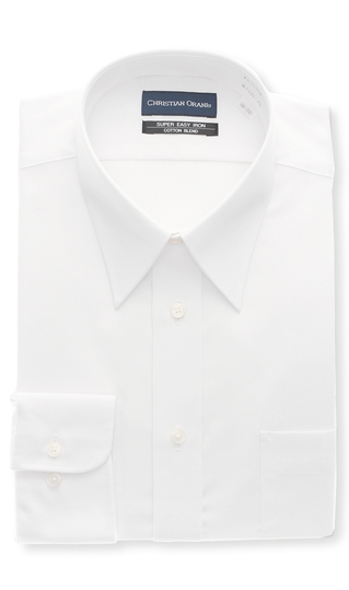 レギュラーカラースタンダードワイシャツ【キング&トール