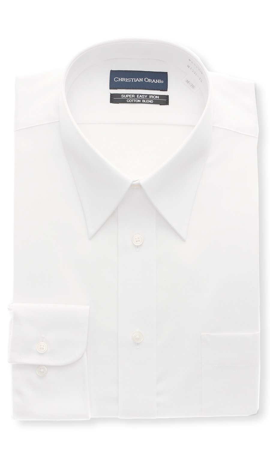 レギュラーカラースタンダードワイシャツ【キング&トール