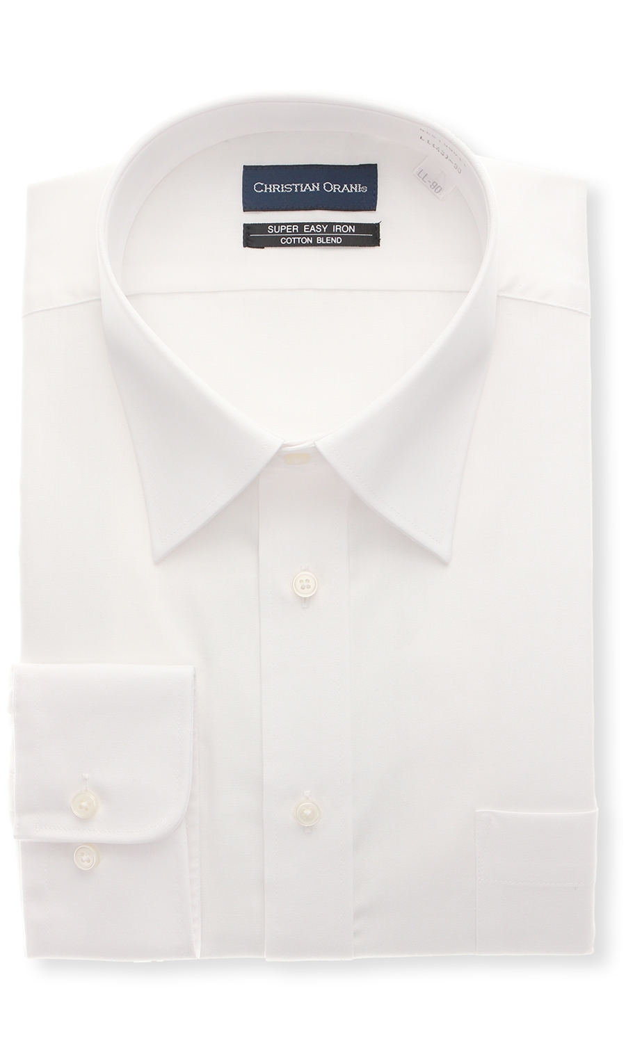 レギュラーカラースタンダードワイシャツ【トール】【COTTON