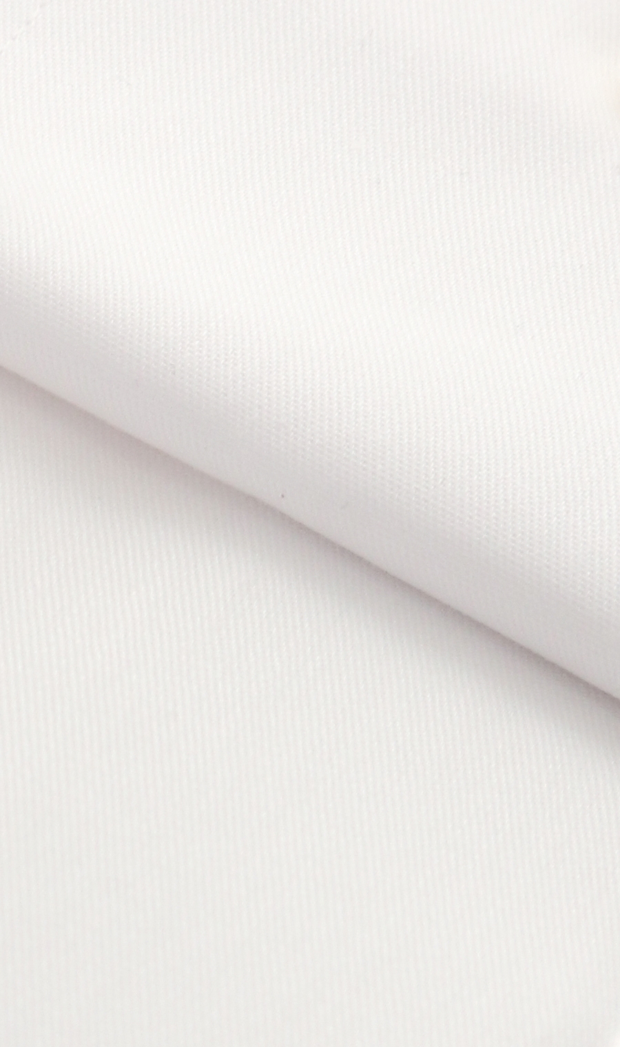 レギュラーカラースタンダードワイシャツ【トール】【COTTON∞】 ホワイト 首周り:43cm,裄丈:92cm