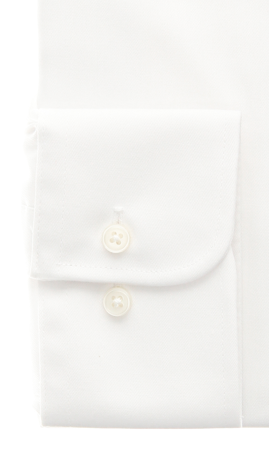 レギュラーカラースタンダードワイシャツ【トール】【COTTON∞】 ホワイト 首周り:41cm,裄丈:90cm