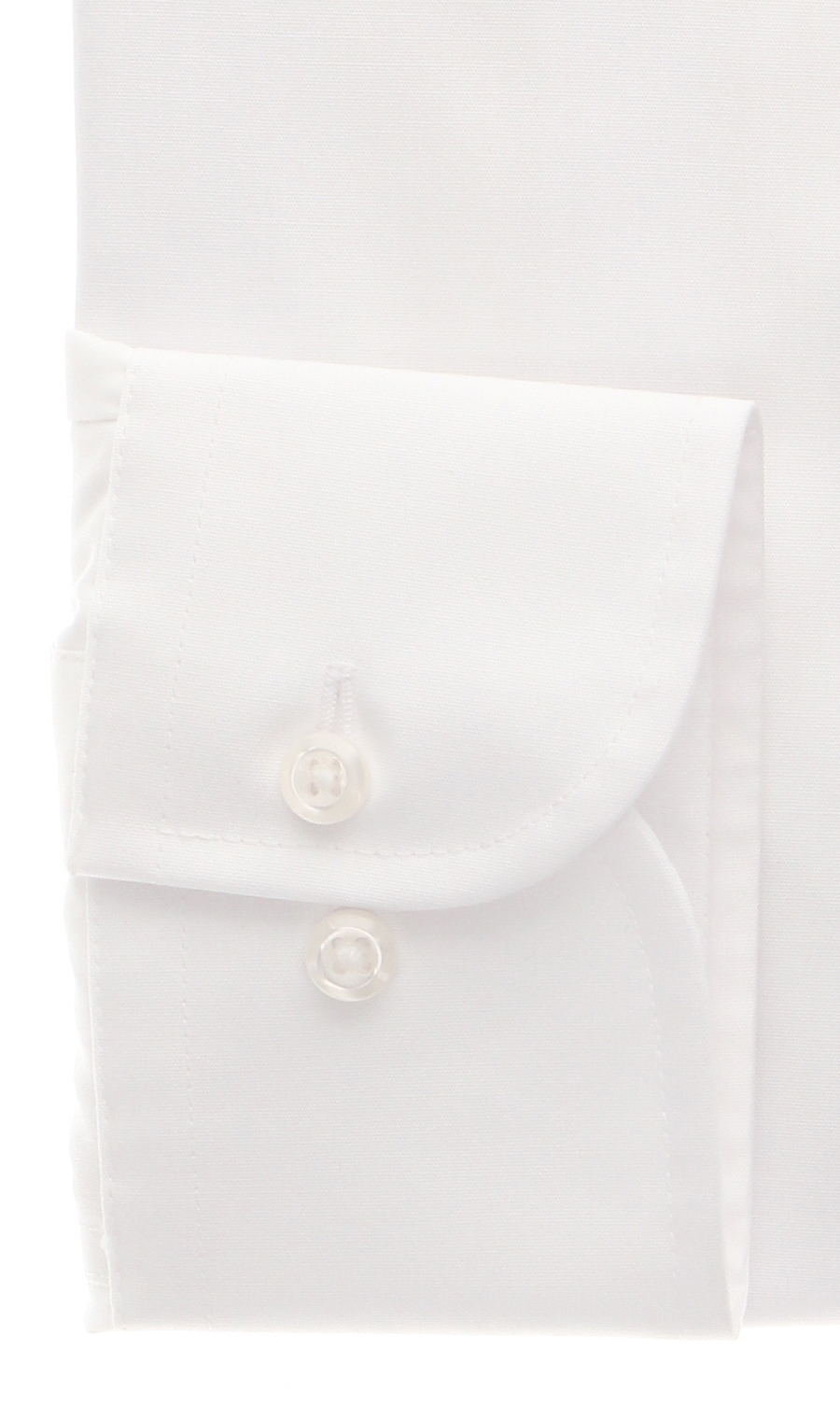 【訳アリ商品】レギュラーカラースタンダードワイシャツ【白無地】【MADE IN GREEN】 ホワイト 首周り:37cm,裄丈:84cm