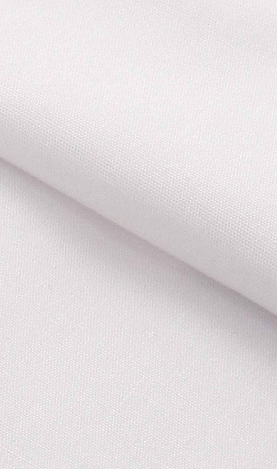 【訳アリ商品】レギュラーカラースタンダードワイシャツ【白無地】【MADE IN GREEN】 ホワイト 首周り:37cm,裄丈:84cm