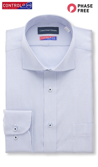 【訳アリ商品】ワイドカラースタンダードワイシャツ【CONTROLα】